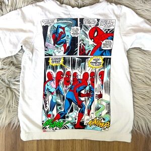 Kith x Spider-Man "Mysterio Mirrors" Kids Vintage T-Shirt Size 2T